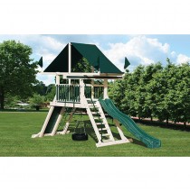 Swing Kingdom SK5 Mountain Climber Vinyl Swing Set - 4 Color Options